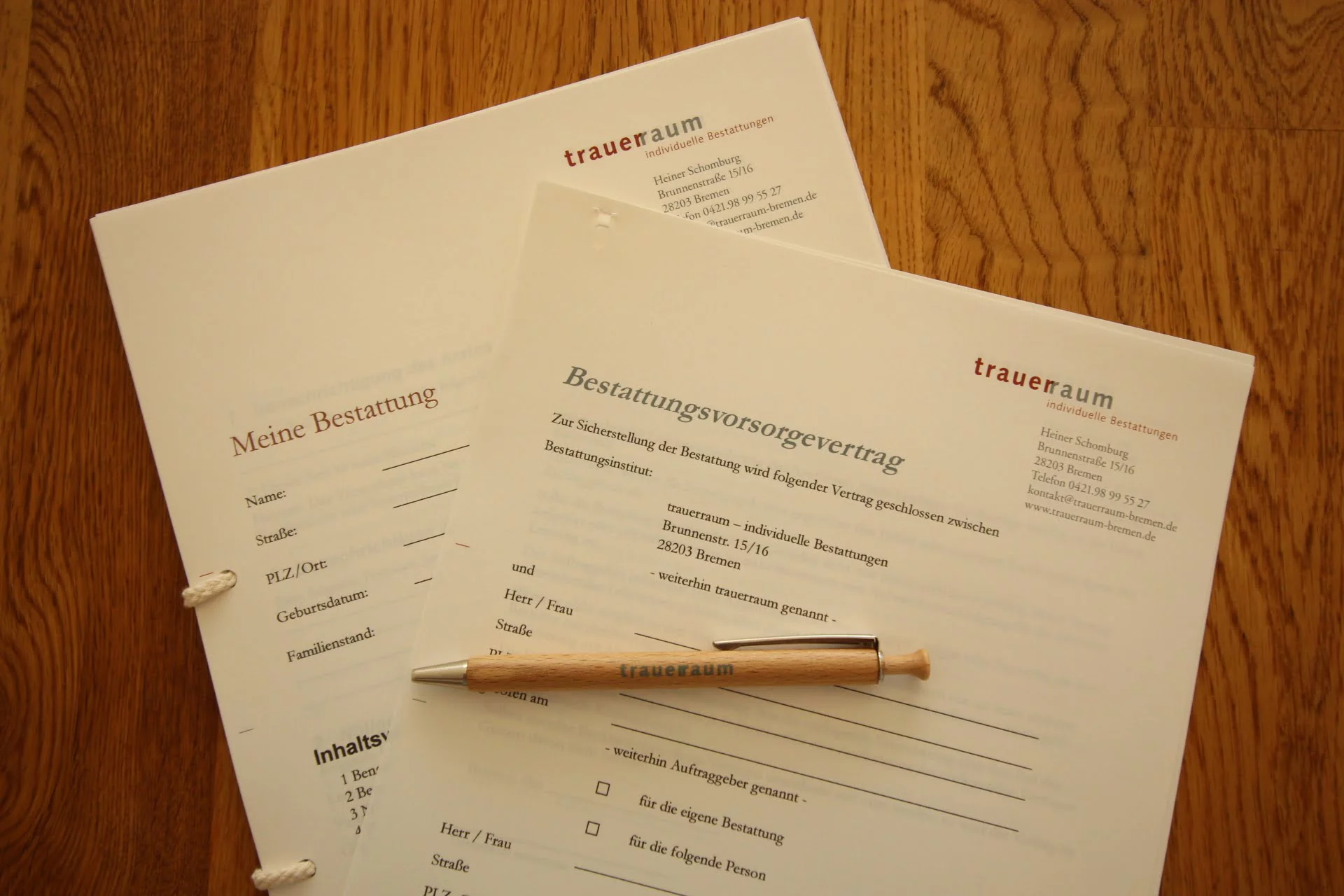 Bestattungsvorsorge Bestatter Bremen